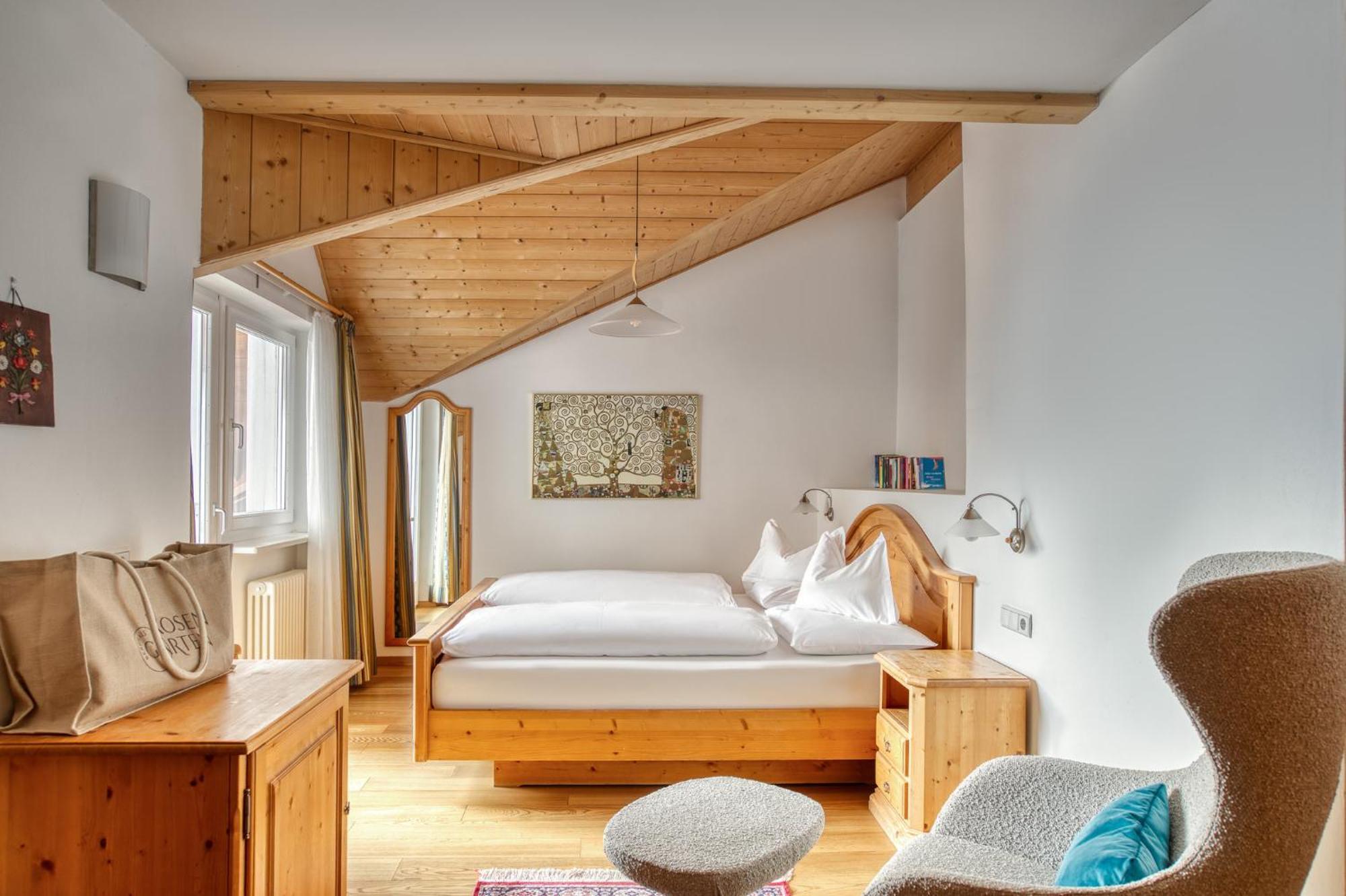 Hotel Berghaus Rosengarten Welschnofen Zimmer foto